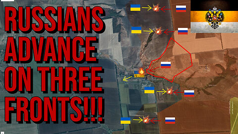 Russian Army Develops Success On Three Fronts!!! On Kup'yans'k, Spirne and Mar'inka!!!