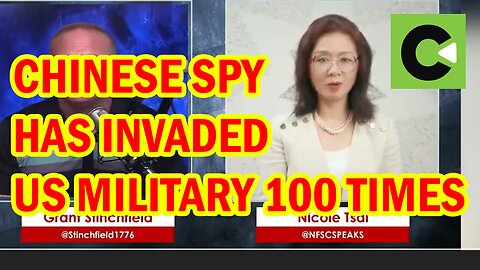 WATCH: Chinese Communist Party spies have now infiltrated US military bases over 100 times.