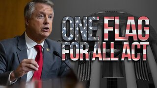 GOP SENATOR INTRODUCES "ONE FLAG FOR ALL ACT" TO EXCLUSIVELY FLY THE U.S. FLAG ON FEDERAL BUILDINGS