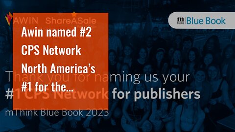 Awin named #2 CPS Network North America’s #1 for the second year in a row