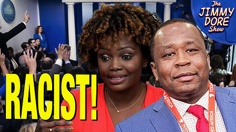 African Journalist SHOUTED Down By WH Press Secretary!