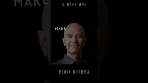 The Best Inspirational Quote of Robin Sharma || Quotes Hub || #quotes || #shorts