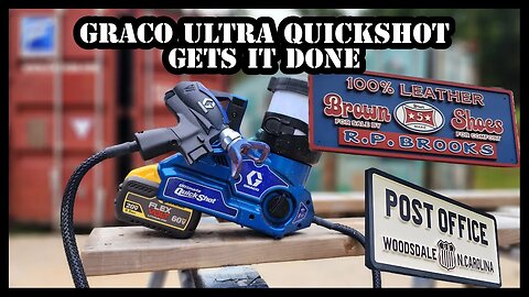 If You Paint Things...You're Gonna Want This - Graco Ultra Quick Shot Real User Review