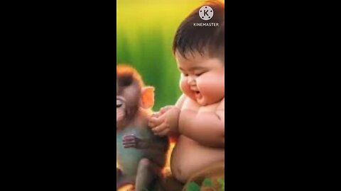 little monk so cute baby has kegi manege song mal