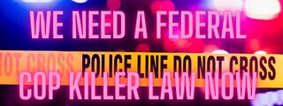 We need a Federal Cop Killer Law now!