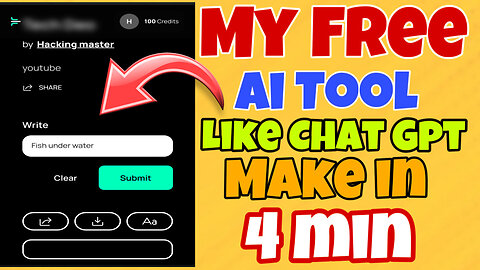 How To Create Ai Tool In 4 Min Without Any Skill No Coding|Tech Deo Pashto