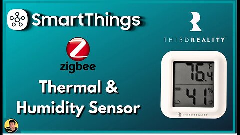 Third Reality Zigbee Thermal & Humidity Sensor ~ SmartThings & Alexa Compatible