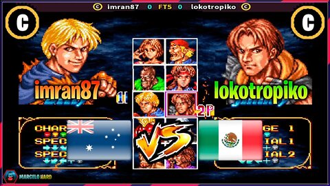 Double Dragon (imran87 Vs. lokotropiko) [Australia Vs. Mexico]