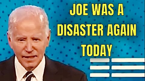 More Slurring and Confusion for JOE BIDEN during Today’s Speech 🤦‍♂️