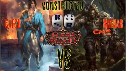 Flesh and Blood TCG Constructed - Katsu vs Rhinar