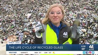 The life cycle of recycled glass