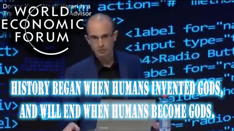 Yuval Harari WEF WTF