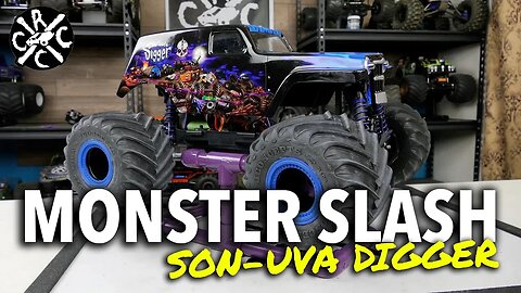 Traxxas Slash JConcepts Stage 4 Son-uva Digger Monster Truck Conversion