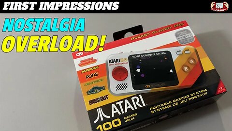 My Arcade Atari 50 Pocket Player Pro - First Impressions Review
