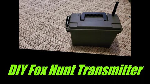 DIY Fox Hunt Transmitter