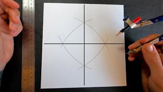 How to Draw Lines Straight Down the Middle of Your Paper