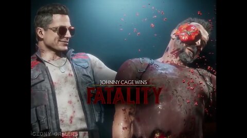 Johnny Vs Terminator and Cassie Hard Level Fights Mortal Kombat 11