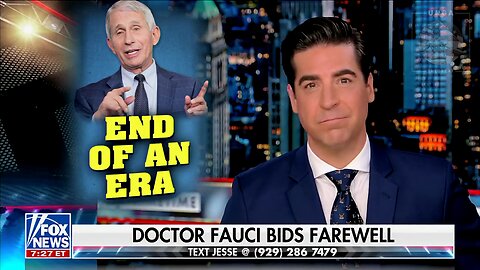 Watters: Good Riddance, Fauci!