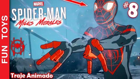 🕷 Marvel's Spider-Man: Miles Morales #8 - Traje de Desenho ANIMADO é IRADO! Invadimos o Underground!
