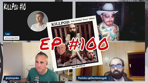 KP#10 - Killpod Takes on the Law (EP 100)