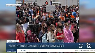Students petition for gun control, members of Congress react