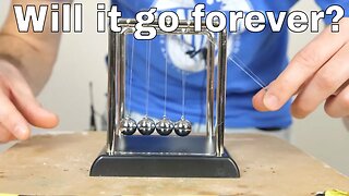 How Long Will Newton's Cradle Move in a Vacuum? How Newton's Cradle Really Works