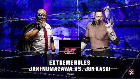 WWE 2k23 extreme rules- Jaki Numazawa vs Jun Kasai