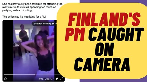 LEAKED VIDEO: Finland PM Dirty Dancing