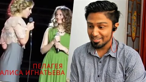 Алиса Игнатьева (Alisa Ignatyeva), Пелагея (Pelageya) "Белым снегом" REACTION