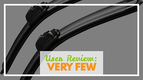 User Review: AERO 22"+20" Premium All-Season Beam Windshield Wiper Blades OEM Replacement for M...