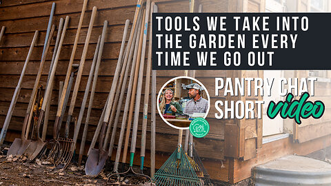 What Tools Go With Me EVERY Time I Go to the Garden? | Pantry Chat Podcast SHORT