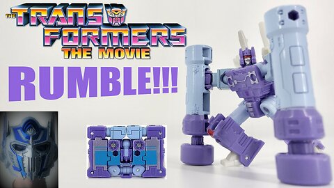 Transformers Studio Series '86 - Rumble Review