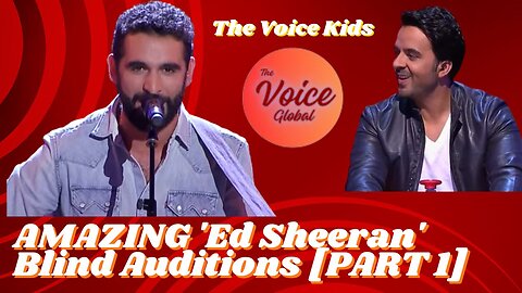 The Voice | AMAZING 'Ed Sheeran' Blind Auditions [PART 1]