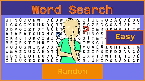 Word Search - Challenge 01/06/2023 - Easy - Random