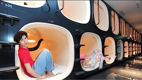 Last To Leave Capsule Hotel Wins $100,000 😯💰