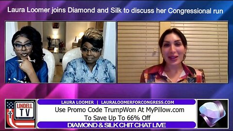 Laura Loomer joins Diamond and Silk to discuss her Congressional run