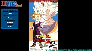 Jogo Completo 9 : Dragon Ball Z 2 ( Super Nintendo)