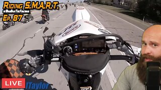 🔴LIVE: Motorcycle Situational Awareness Without Being Paranoid / Riding S.M.A.R.T. 87