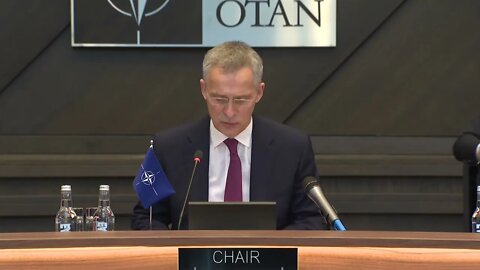 NATO Secretary General Jens Stoltenberg, North Atlantic Council at Foreign Ministers Meeting