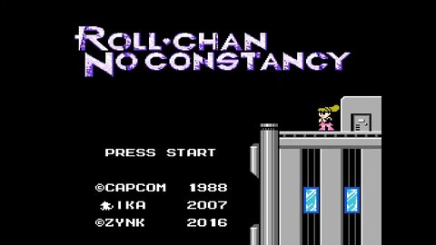 Sunday Longplay - Roll-chan No Constancy (NES ROM Hack) - Hard Mode v1.3