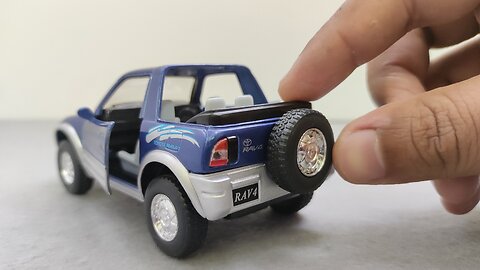 Unboxing Toyota Rav4 2022 Cabriolet | Realistic Toyota Model Car