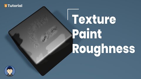 How to texture paint a roughness map in Blender 3.3