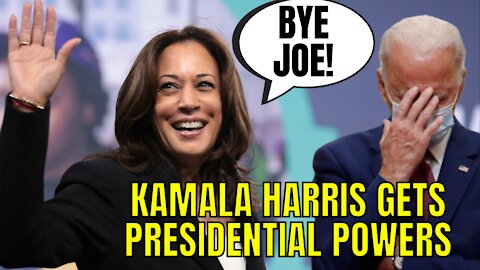 Joe Biden Transfers Presidential Power To Kamala Harris And The Left Thinks It's Stunning And Brave