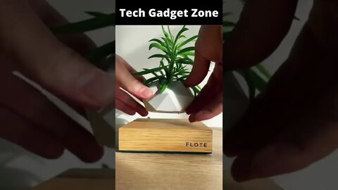Latest Tech gadget 🤩 | Levitation Air Bonsai Pot #short