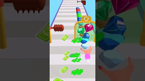 gem run gem stack run #shorts #satisfying #mobilegame @Dailyclips892