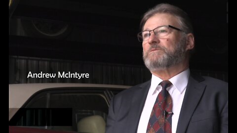 Andrew McIntyre on the Stansbury sink hole where the Beaumont children are buried