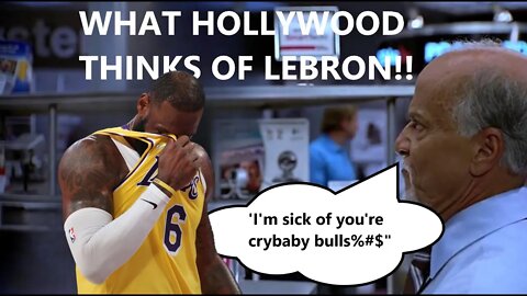 What Hollywood Stars Think Of Lebron James Crying To The Refs And Flopping