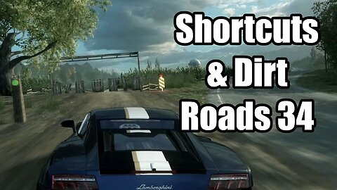 NEED FOR SPEED THE RUN Shortcuts & Dirt Roads 34