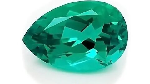 Chatham Created Pear Emeralds: Lab grown pear shaped emeralds