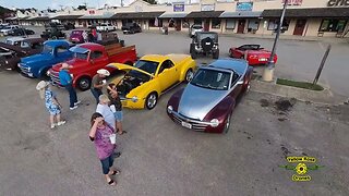Classic Car &Truck Show in Bandera Texas, July 7th, 2023, as seen with a Drone #classiccars #avata